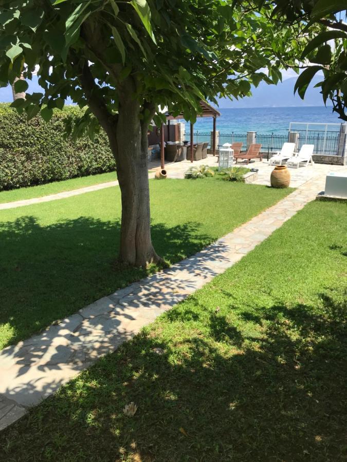 Private Luxury Villa My Beach House Longos  Exteriér fotografie